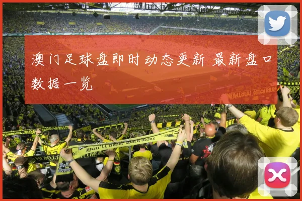 澳门足球盘即时动态更新 最新盘口数据一览